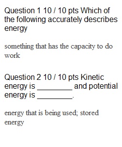 Quiz 8